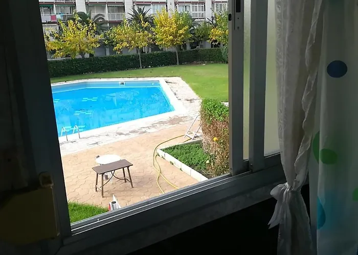 公寓 Edificio Salou Beach, La Pineda, Vilaseca 拉皮内达