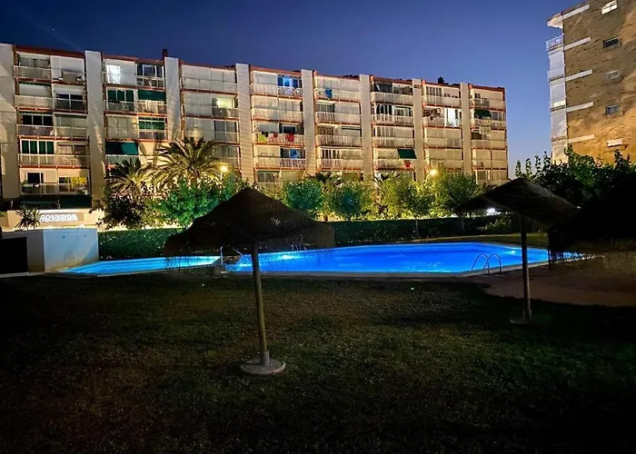 公寓 Edificio Salou Beach, La Pineda, Vilaseca 拉皮内达